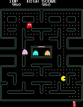 Pac-Man Plus screen shot game playing